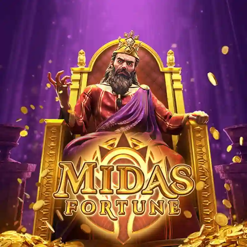 PGS Midas Fortune slot game gold theme